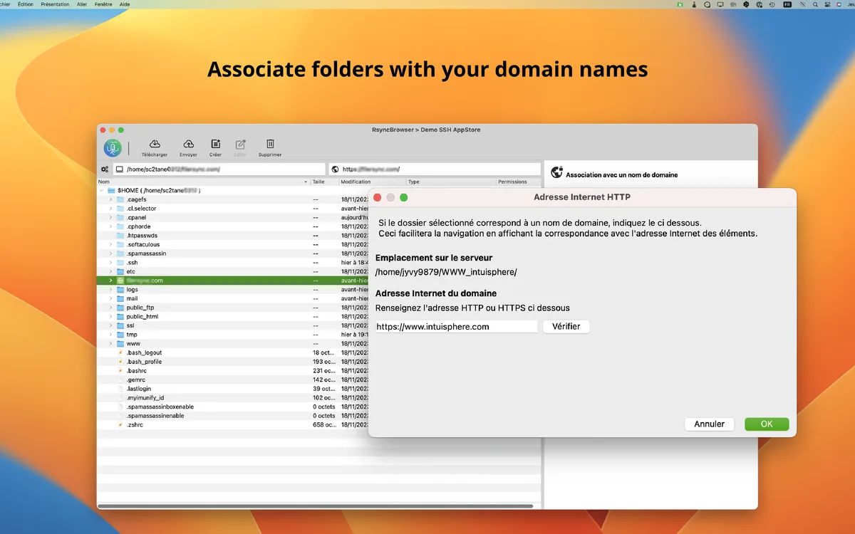 Associar um nome de domínio